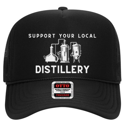 Support Your Local Distillery Beer Drinker Trucker Hat