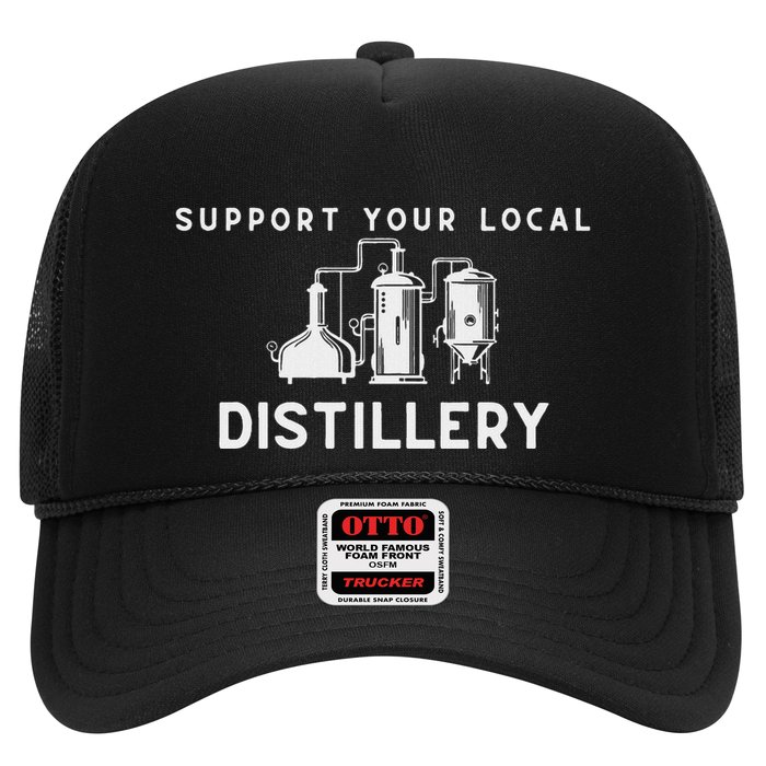 Support Your Local Distillery Beer Drinker Trucker Hat
