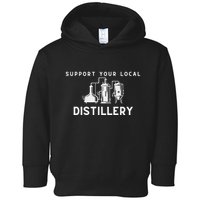 Support Your Local Distillery Beer Drinker Toddler Hoodie