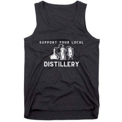 Support Your Local Distillery Beer Drinker Tank Top