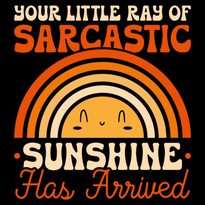 Sarcastic Your Little Ray Of Sarcastic Sunshine Has Arrived Gift Performance Shirt