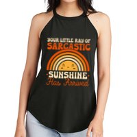 Sarcastic Your Little Ray Of Sarcastic Sunshine Has Arrived Gift Women's Perfect Tri Rocker Tank