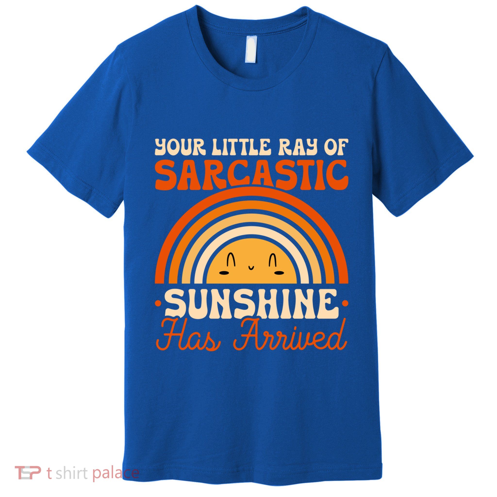 Sarcastic Your Little Ray Of Sarcastic Sunshine Has Arrived Gift Premium T-Shirt