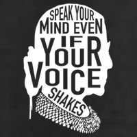 Speak Your Mind Even If Your Voice Shakes Rbg Feminist Gift Cool Comfort Performance Bucket Hat