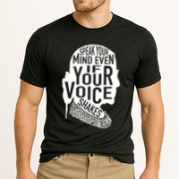 Speak Your Mind Even If Your Voice Shakes Rbg Feminist Gift Cooling Performance Crew T-Shirt