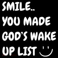 Smile You Made GodS Wake Up List Christian Wool Snapback Cap