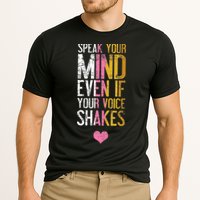 Speak Your Mind Even If Your Voice Shakes Rbg Performance Shirt