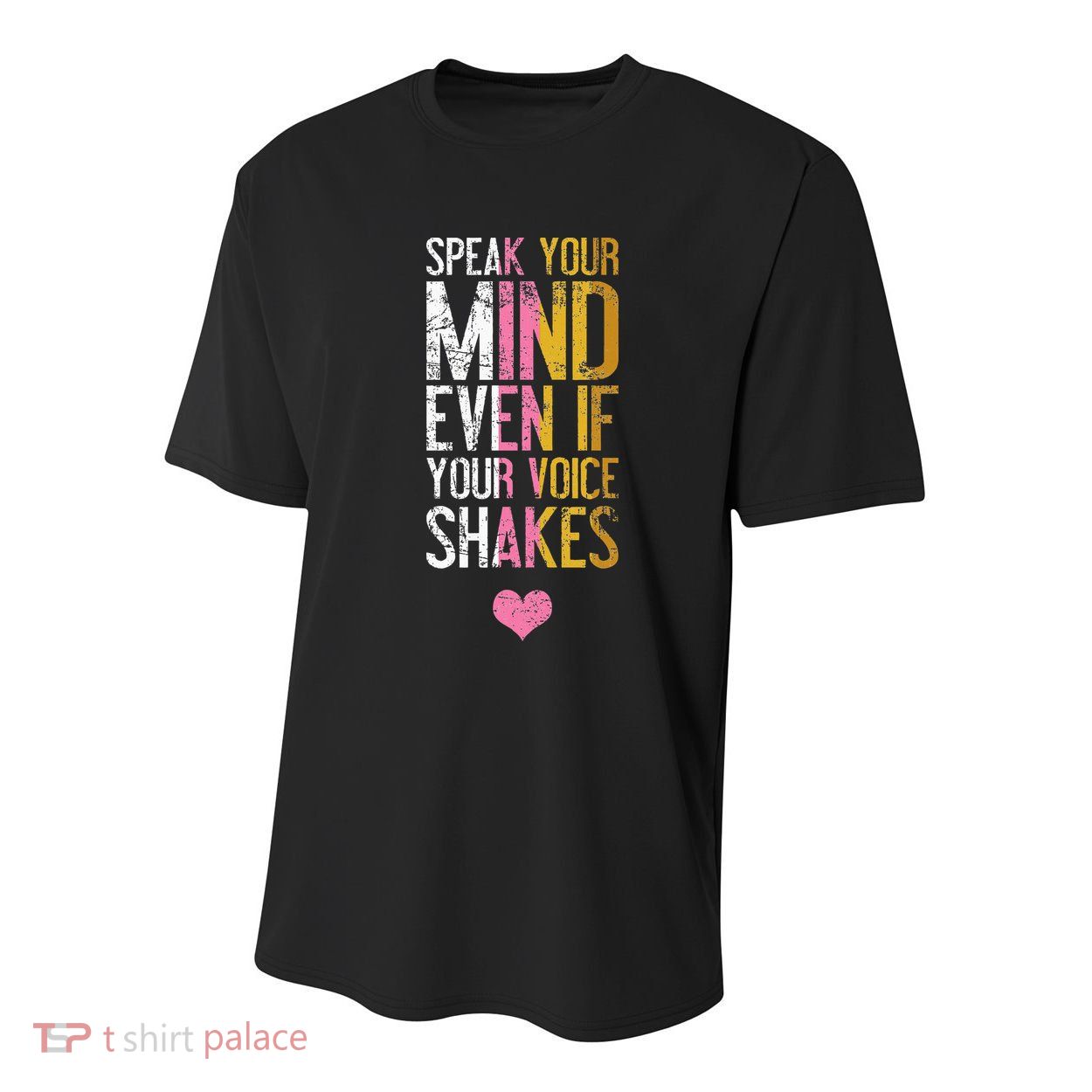 Speak Your Mind Even If Your Voice Shakes Rbg Youth Performance Sprint T-Shirt