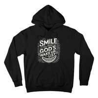 Smile You Made Gods Wake Up List Christian Jesus Hoodie