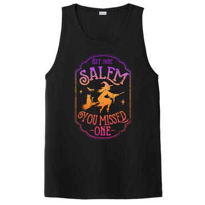 Salem You Missed One Halloween Feminist Witch Trials PosiCharge Competitor Tank