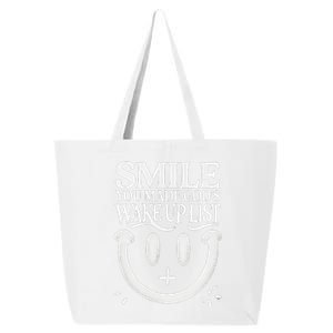 Smile You Made Gods Wake Up List Christian Jesus 25L Jumbo Tote