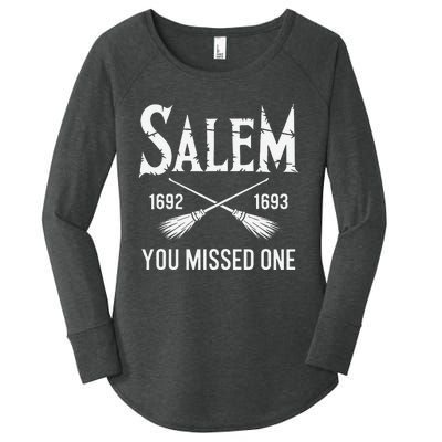 Salem You Missed One Witch Trials Brooms Women's Perfect Tri Tunic Long Sleeve Shirt