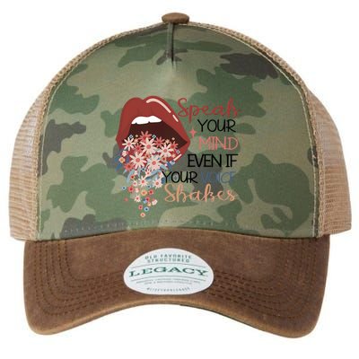 Speak Your Mind Even If Your Voice Shakes Feminist Ruth Bader Ginsberg RBG Legacy Tie Dye Trucker Hat