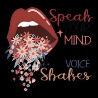 Speak Your Mind Even If Your Voice Shakes Feminist Ruth Bader Ginsberg RBG 16 in Basic Backpack