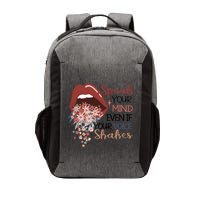 Speak Your Mind Even If Your Voice Shakes Feminist Ruth Bader Ginsberg RBG Vector Backpack