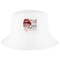 Speak Your Mind Even If Your Voice Shakes Feminist Ruth Bader Ginsberg RBG Cool Comfort Performance Bucket Hat