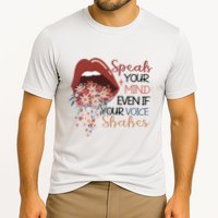 Speak Your Mind Even If Your Voice Shakes Feminist Ruth Bader Ginsberg RBG Performance Shirt