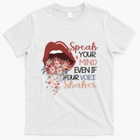 Speak Your Mind Even If Your Voice Shakes Feminist Ruth Bader Ginsberg RBG T-Shirt