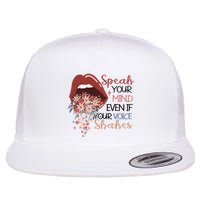 Speak Your Mind Even If Your Voice Shakes Feminist Ruth Bader Ginsberg RBG Flatbill Hat
