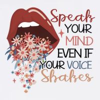 Speak Your Mind Even If Your Voice Shakes Feminist Ruth Bader Ginsberg RBG Mesh Reversible Basketball Jersey Tank