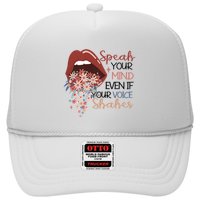Speak Your Mind Even If Your Voice Shakes Feminist Ruth Bader Ginsberg RBG Trucker Hat
