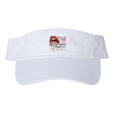 Speak Your Mind Even If Your Voice Shakes Feminist Ruth Bader Ginsberg RBG Visor