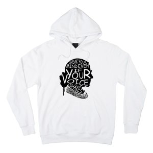 Speak Your Mindeven If Your Voice Shakes Gift Hoodie