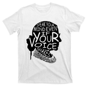 Speak Your Mindeven If Your Voice Shakes Gift T-Shirt