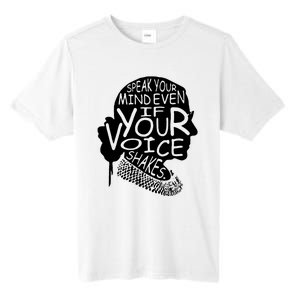 Speak Your Mindeven If Your Voice Shakes Gift Tall Fusion ChromaSoft Performance T-Shirt