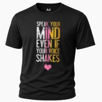 Speak Your Mind Even If Your Voice Shakes Rbg Performance Shirt