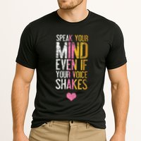 Speak Your Mind Even If Your Voice Shakes Rbg Performance Shirt