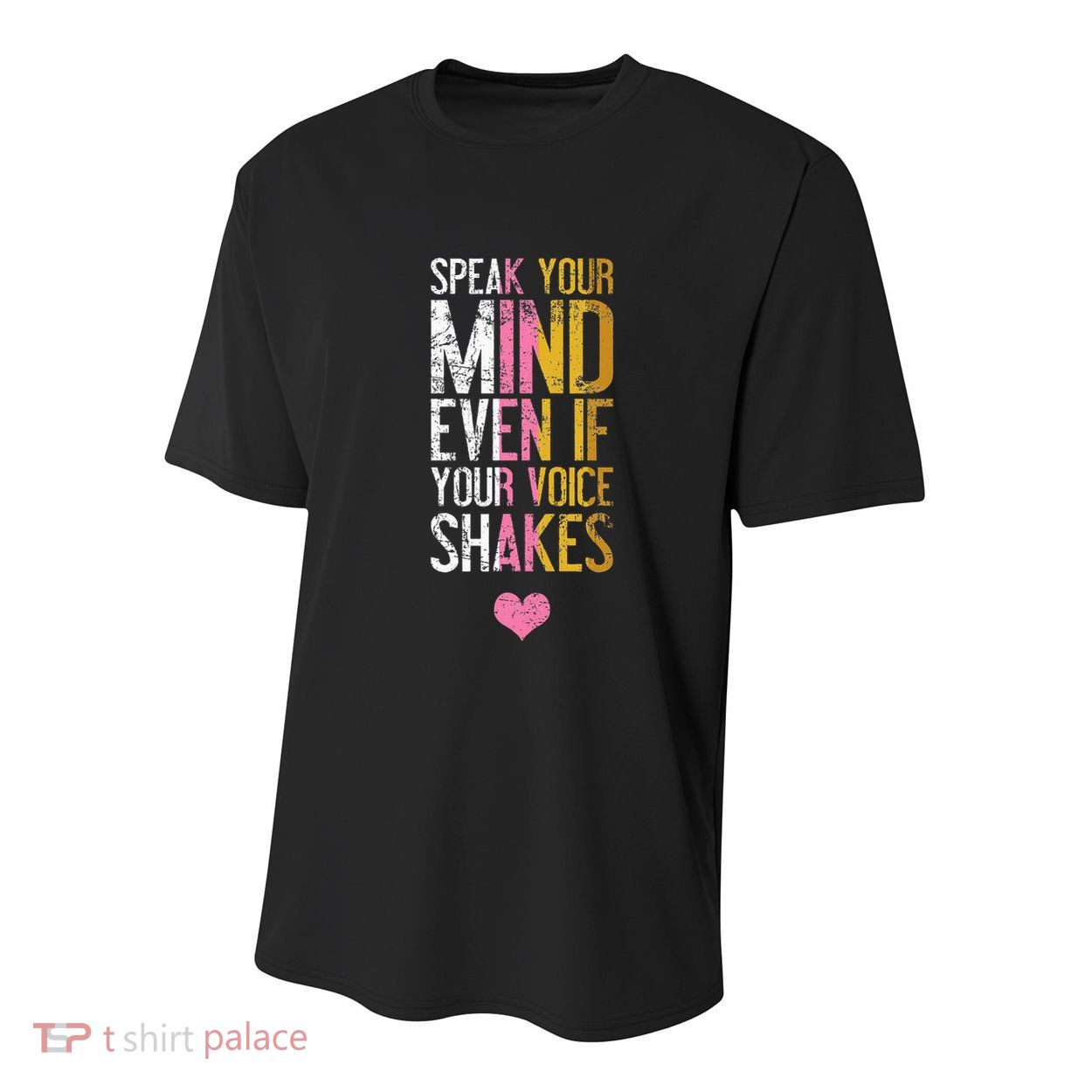 Speak Your Mind Even If Your Voice Shakes Rbg Youth Performance Sprint T-Shirt