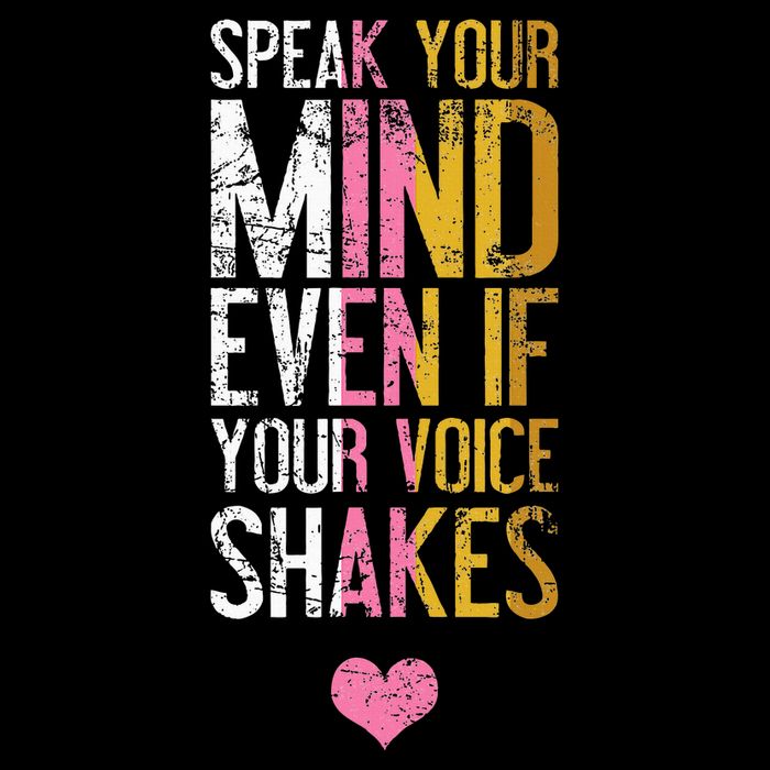 Speak Your Mind Even If Your Voice Shakes Rbg Wool Snapback Cap