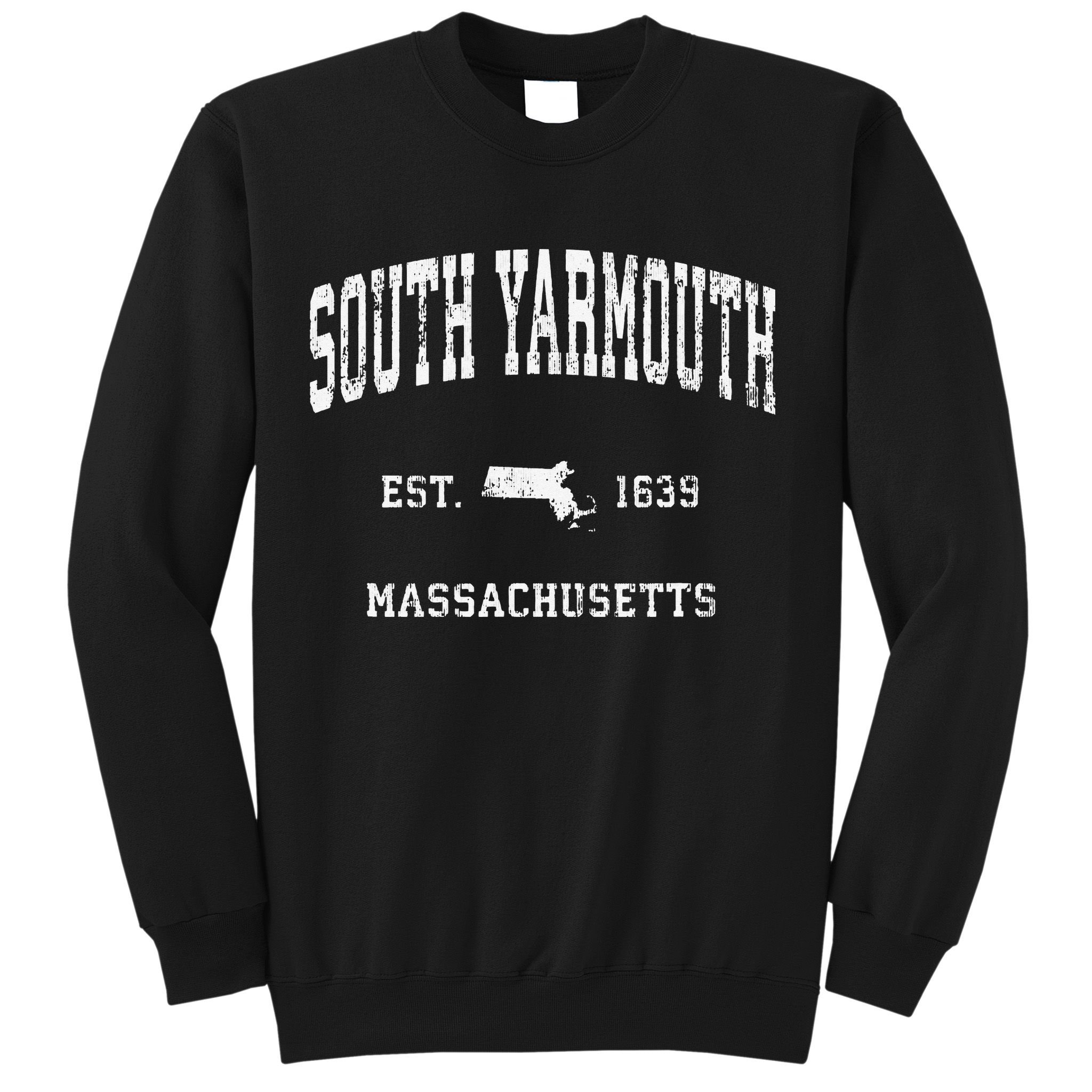 South Yarmouth Massachusetts MA Vintage Athletic Sports Desi Sweatshirt