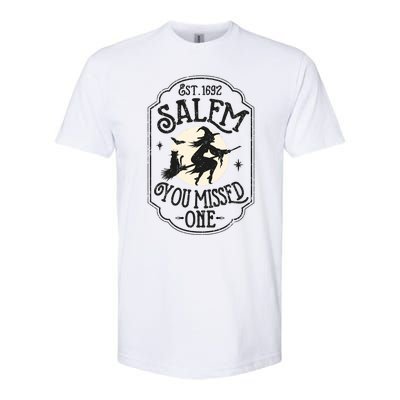 Salem You Missed One Funny Halloween Feminist Witch Trials Softstyle CVC T-Shirt