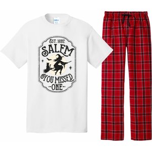 Salem You Missed One Funny Halloween Feminist Witch Trials Pajama Set