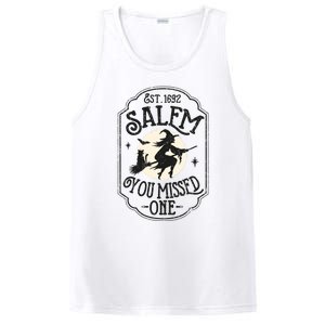 Salem You Missed One Funny Halloween Feminist Witch Trials PosiCharge Competitor Tank