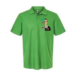 Speak Your Mind Even If Your Voice Shakes Feminist Softstyle Adult Sport Polo