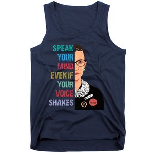 Speak Your Mind Even If Your Voice Shakes Feminist Tank Top