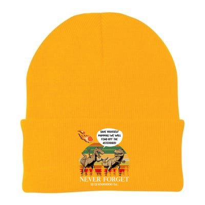 Save Yourself Mammal We Will Fend Off The Asteroids Gift Knit Cap Winter Beanie