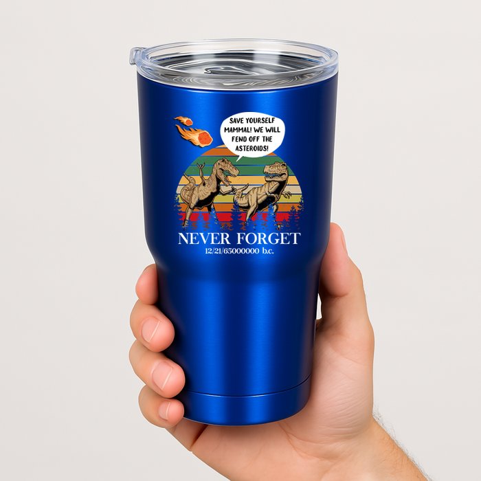 Save Yourself Mammal We Will Fend Off The Asteroids Gift Tumbler