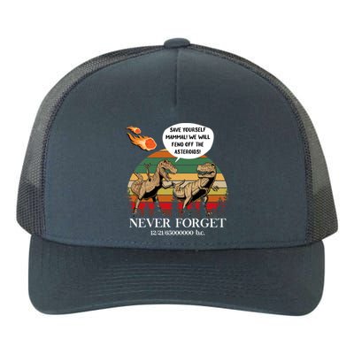 Save Yourself Mammal We Will Fend Off The Asteroids Gift Yupoong Adult 5-Panel Trucker Hat