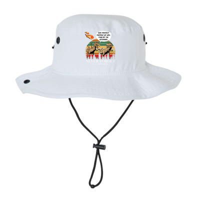 Save Yourself Mammal We Will Fend Off The Asteroids Gift Legacy Cool Fit Booney Bucket Hat