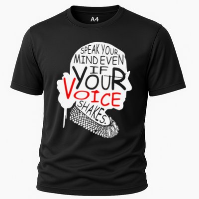 Speak Your Mind Even If Your Voice Shakes RBG 's Rights Performance Shirt