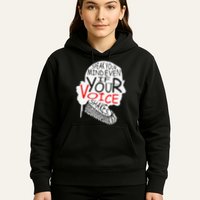 Speak Your Mind Even If Your Voice Shakes RBG 's Rights Hoodie