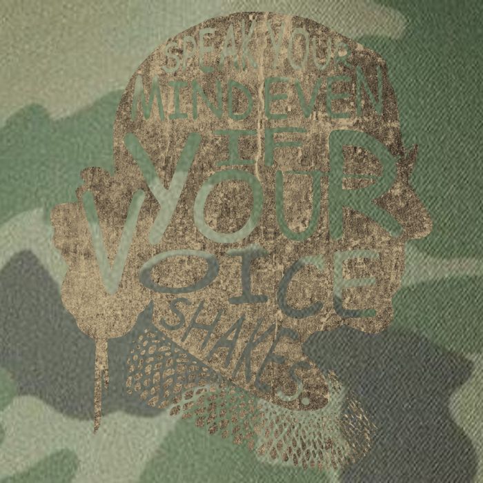 Speak Your Mind Even If Your Voice Shake Legacy Tie Dye Trucker Hat
