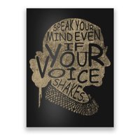 Speak Your Mind Even If Your Voice Shake Poster