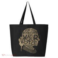 Speak Your Mind Even If Your Voice Shake 25L Jumbo Tote