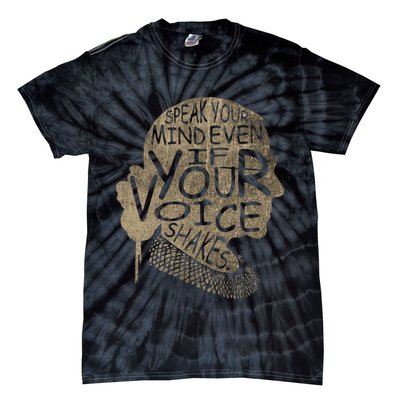Speak Your Mind Even If Your Voice Shake Tie-Dye T-Shirt