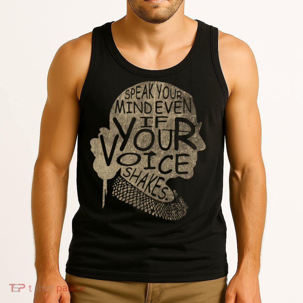 Speak Your Mind Even If Your Voice Shake Tank Top